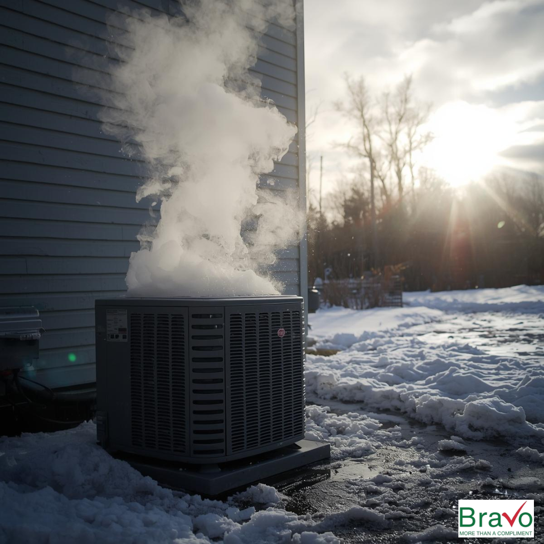 failing heat pump during winter