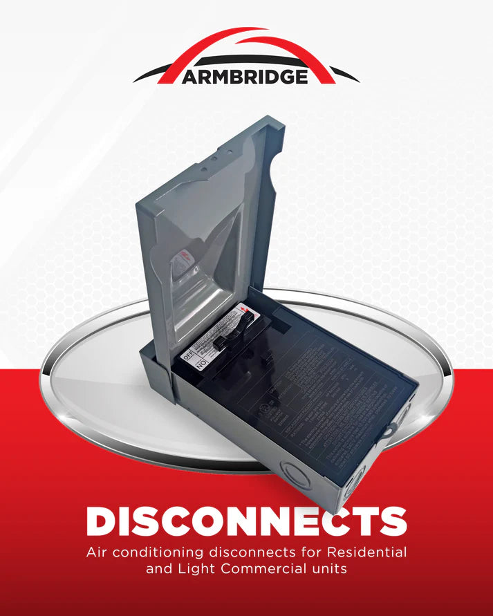 Mini Split Disconect Armbridge Mini Split AC Disconnect Box (Pull Switch) – BravoMiniSplit.com