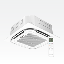 Bravo Milano Ceiling Cassette Ductless Mini Split AC & Heat Pump – 9000 BTU