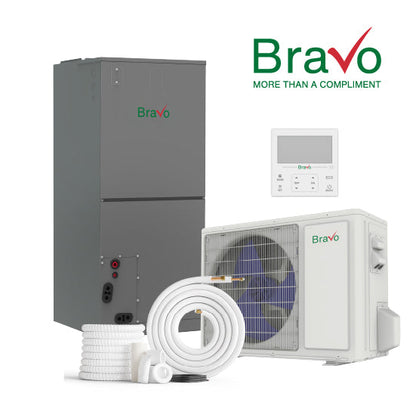 Bravo 24,000 BTU Multi-Position Air Handler Side Discharge Heat Pump Inverter R32 230V