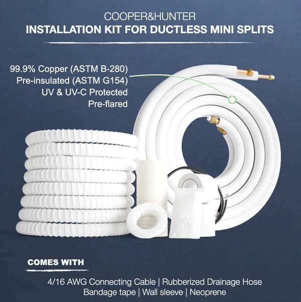 Armbridge — Installation Kits for Mini Splits (9k,12k and 18k BTU Single-zone Roma series)