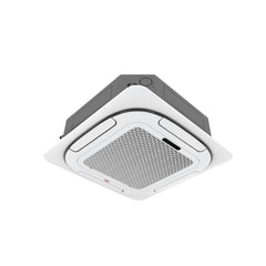 Bravo 18,000 BTU Pisa Series Up to 22.0 SEER2 Single Zone Ceiling Cassette Mini Split Heat Pump System w/ 16ft Installation Kit - R32 | 230V