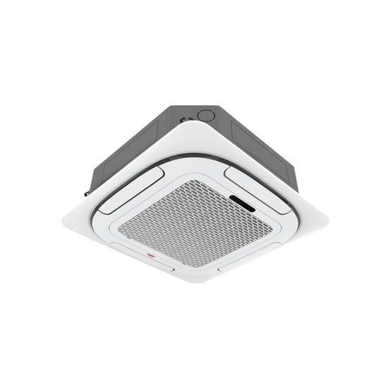 Bravo 18,000 BTU Pisa Series Up to 22.0 SEER2 Single Zone Ceiling Cassette Mini Split Heat Pump System w/ 16ft Installation Kit - R32 | 230V (Copy) (Copy)