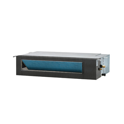 Bravo 24,000 BTU 22.0 SEER2 Single Zone Concealed Duct Mini Split System w/ 16ft Installation Kit | Pisa series - R32 | 230V
