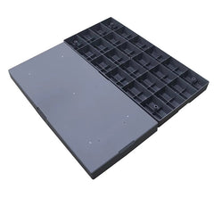 Armbridge  36" x 36" x 3" Plastic Mini-Split Condenser Pad - AB-CP-U