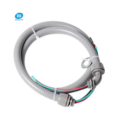 Armbridge 6' x 1/2" 10 AWG Non-Metallic Liquid-Tight Electrical Whip - AB-6FT1/2EW